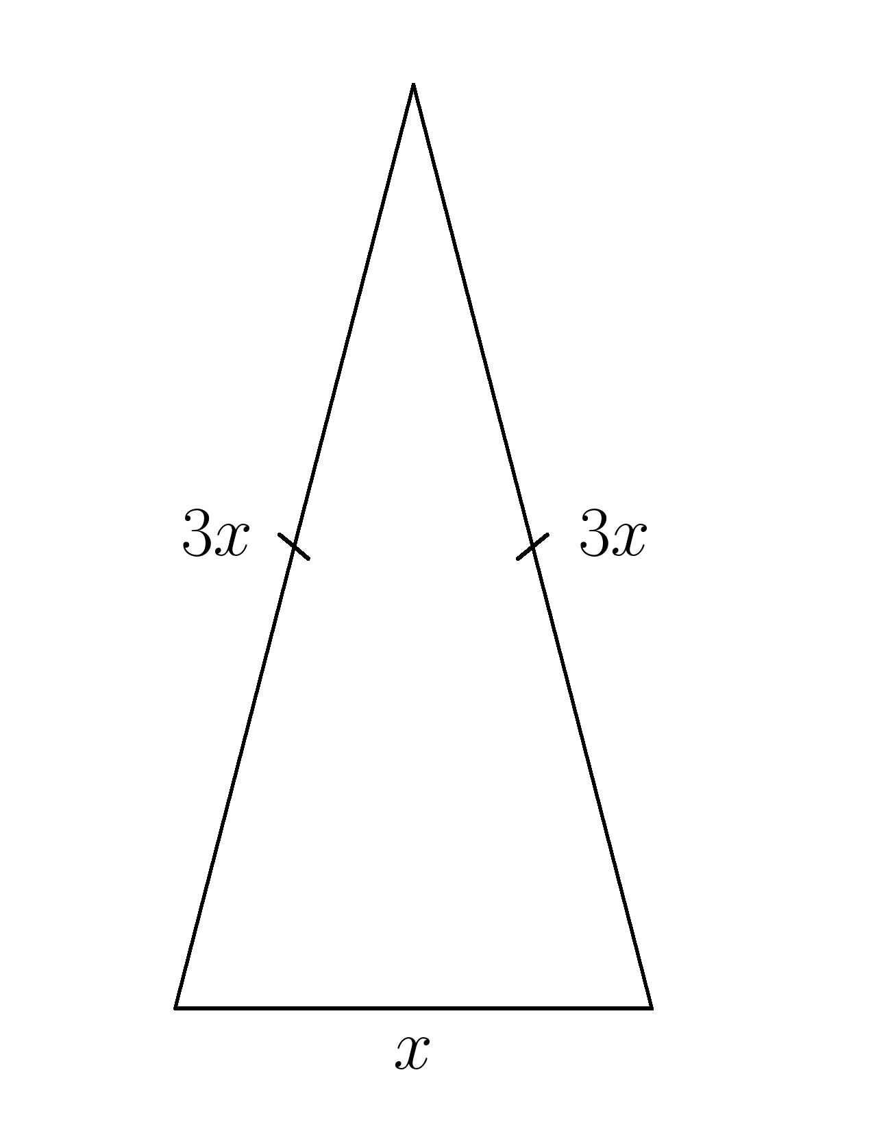Равнобедренный треугольник